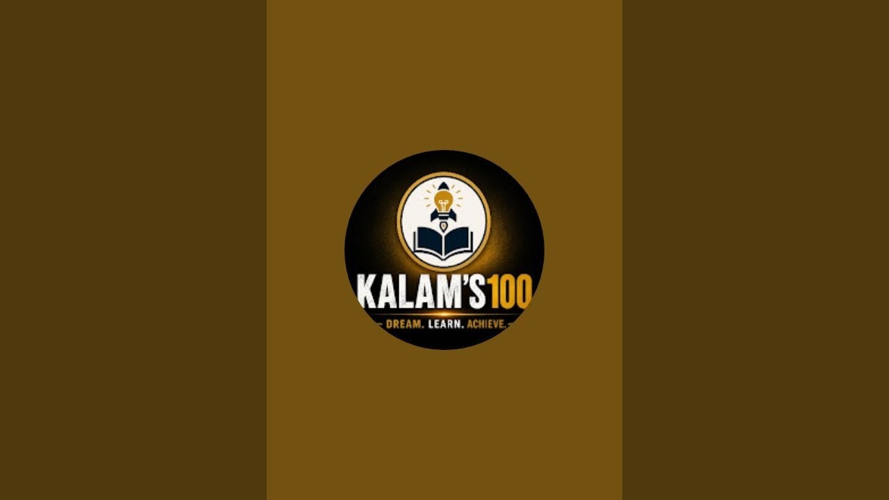 KALAM'S100 is live