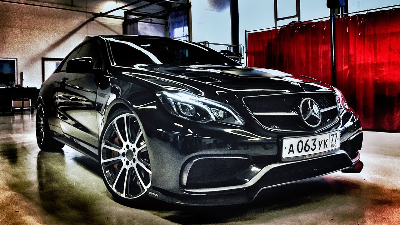 Mercedes E63 AMG Coupe 925 HP GAD Motors Review by AutoTopNL (English Subtitles)