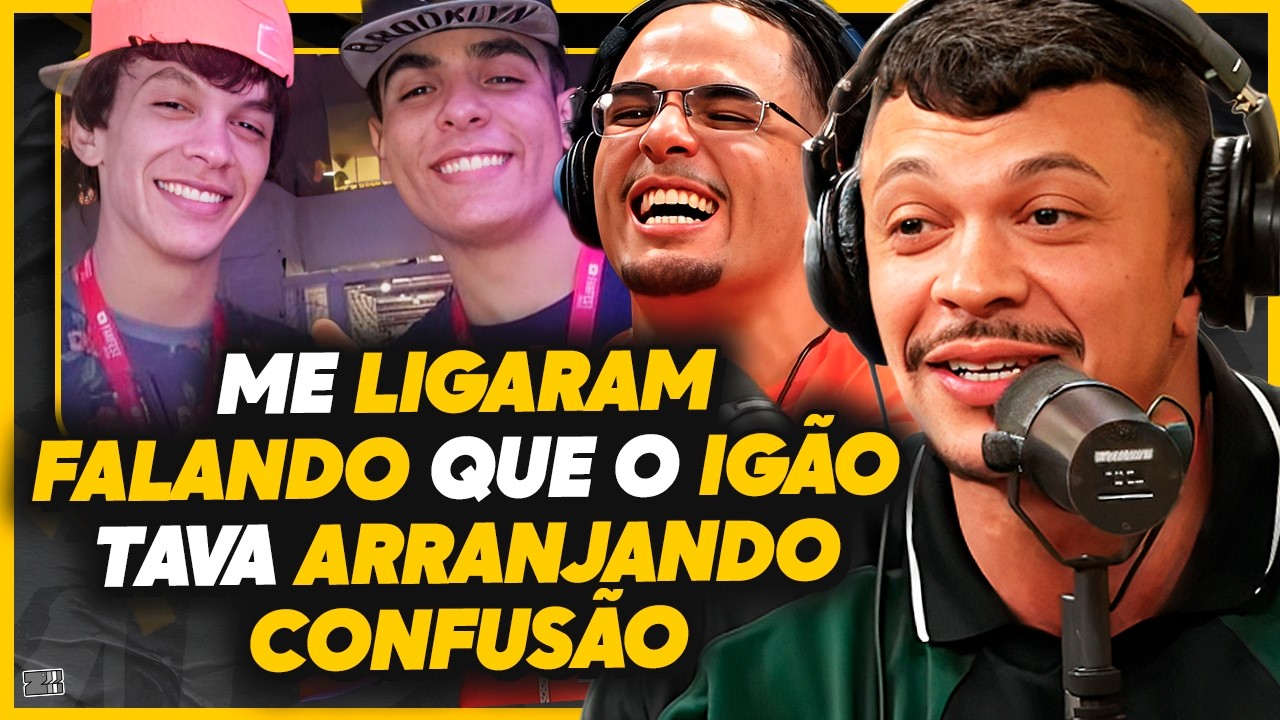 O DIA que COCIELO teve que SEPARAR uma BRIGA do IGÃO