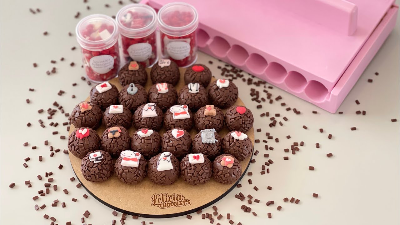 Nunca Mais Erre O Ponto Do Brigadeiro | Testando Placa Boleadora | Especial Dia Dos Namorados 🥰