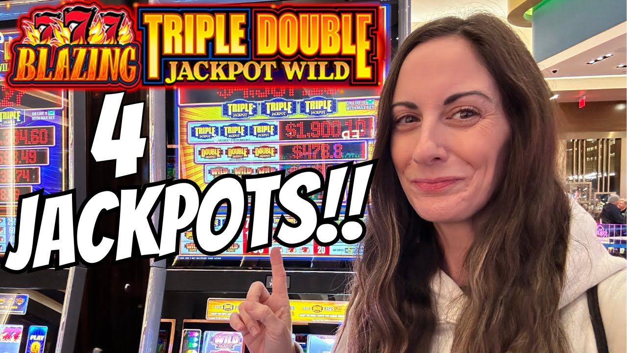 🔥The Nudging Stacks Were Blazing Hot Again‼️Triple Double Jackpot Wild Blazing 777