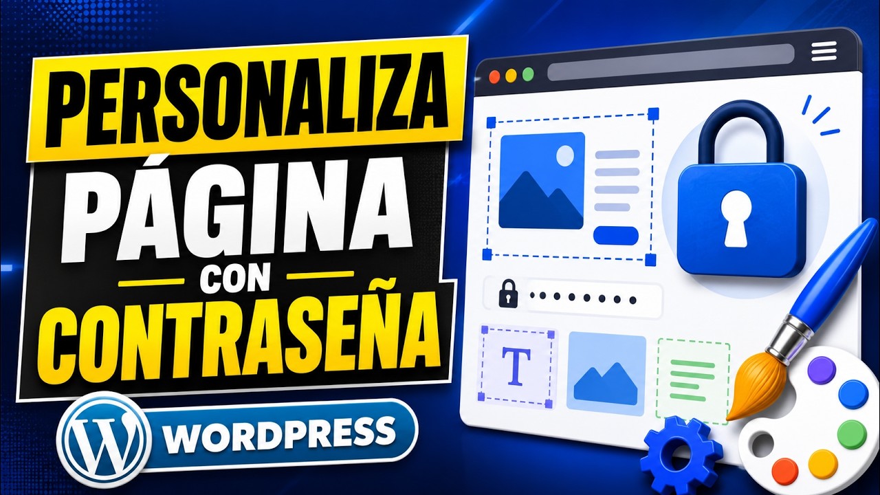 🔒 Cómo personalizar una página protegida por contraseña en WordPress