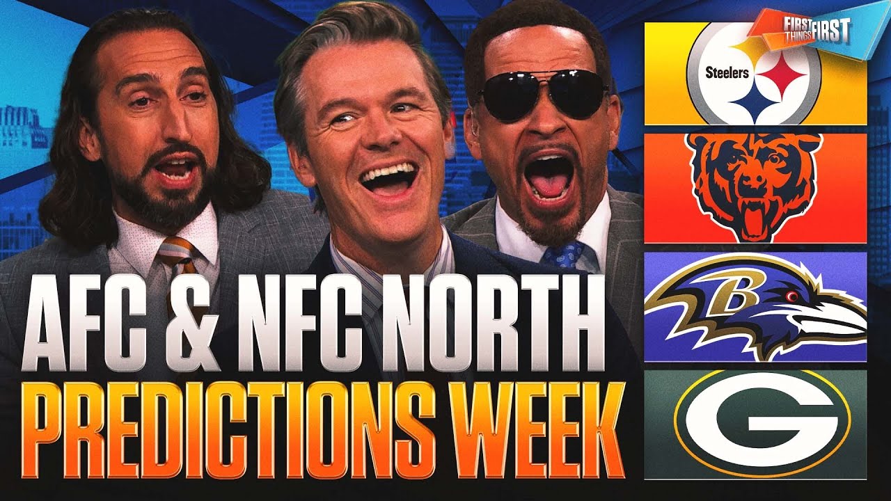 AFC and NFC North Predictions: Caleb & Bears &lsquo;underrated&rsquo;, Will the Ravens be the best? | FTF