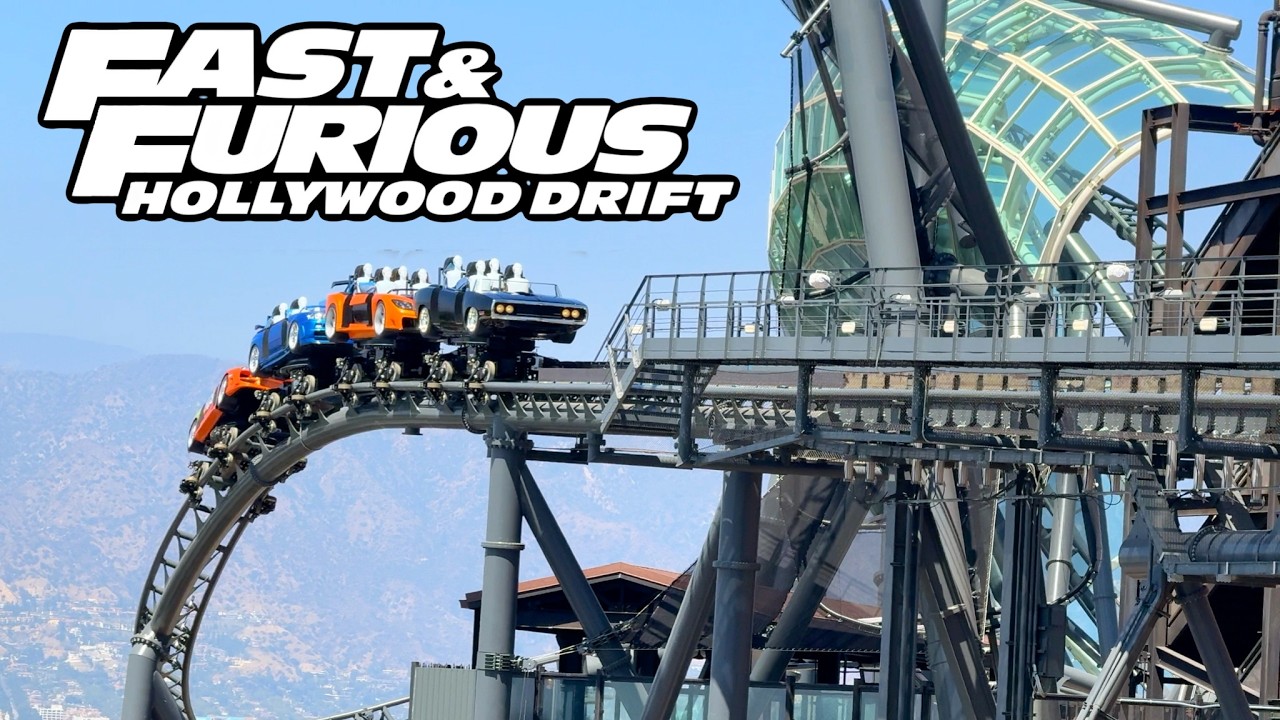 Fast and Furious Hollywood Drift ОТКРЫВАЕТСЯ в Universal Studios Hollywood