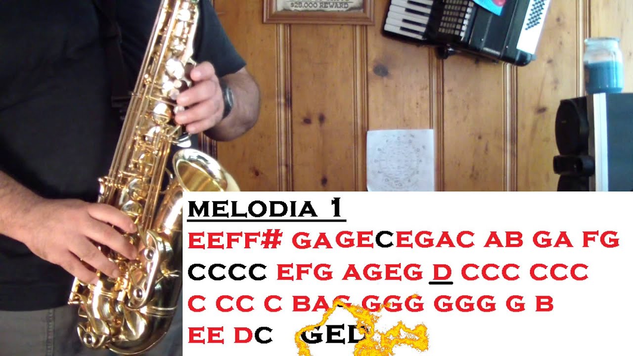 EL ULTIMO RODEO - TUTORIALES PARA EL SAX ALTO - SANTIAGO PACHECO