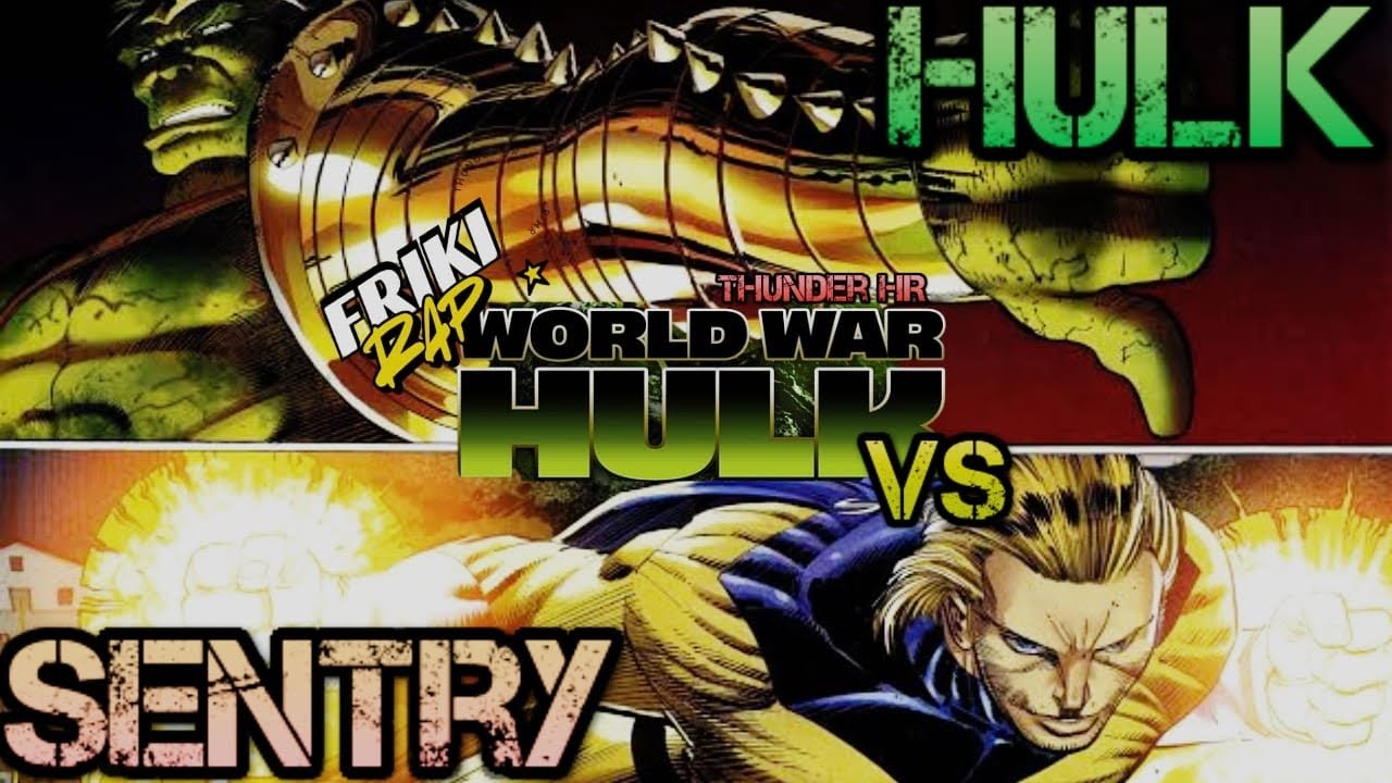 Sentry VS Hulk Rap//Word War Hulk//Rapcomic//Thunder HR