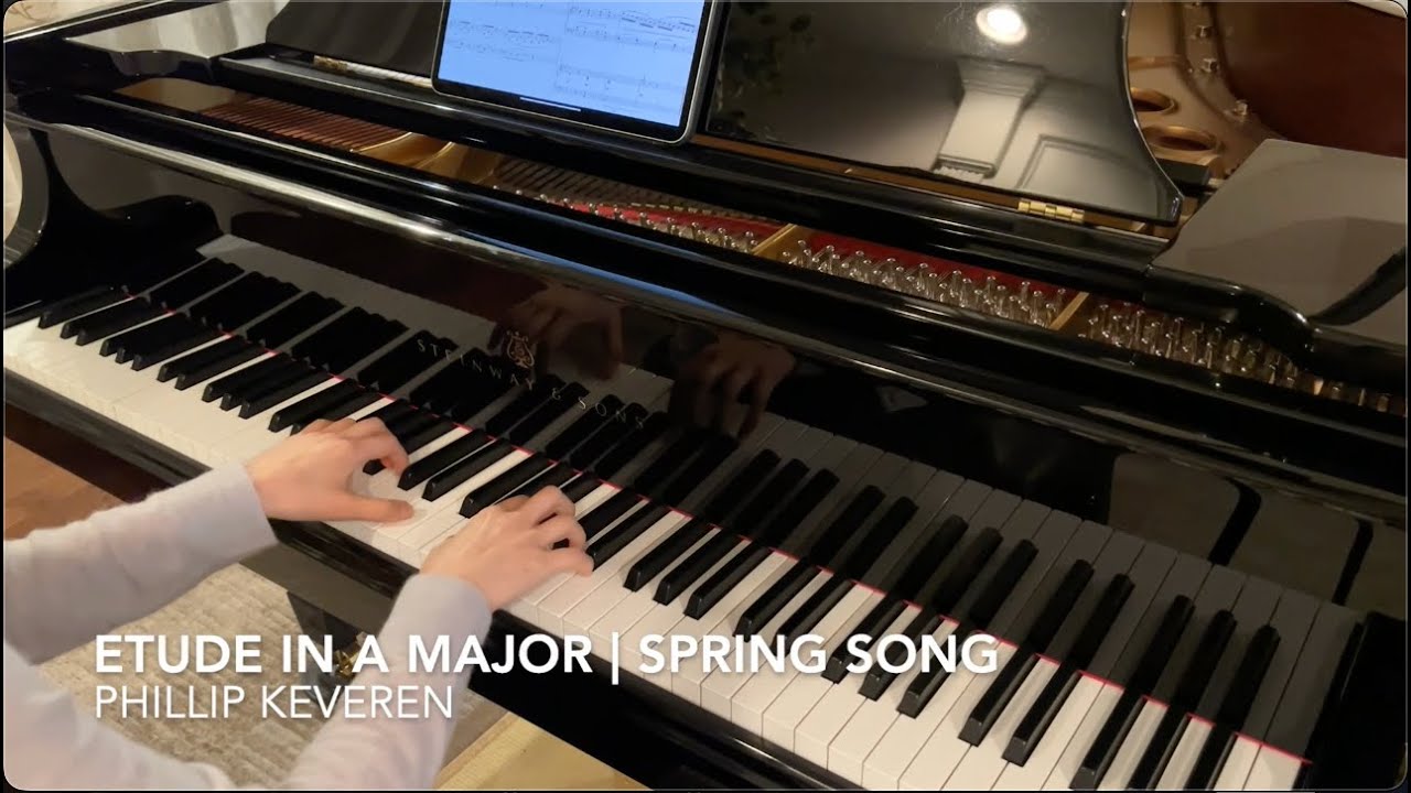 Etude in A Major by Phillip Keveren | Moderately Difficult Class I  (NFMC 2024-2028)