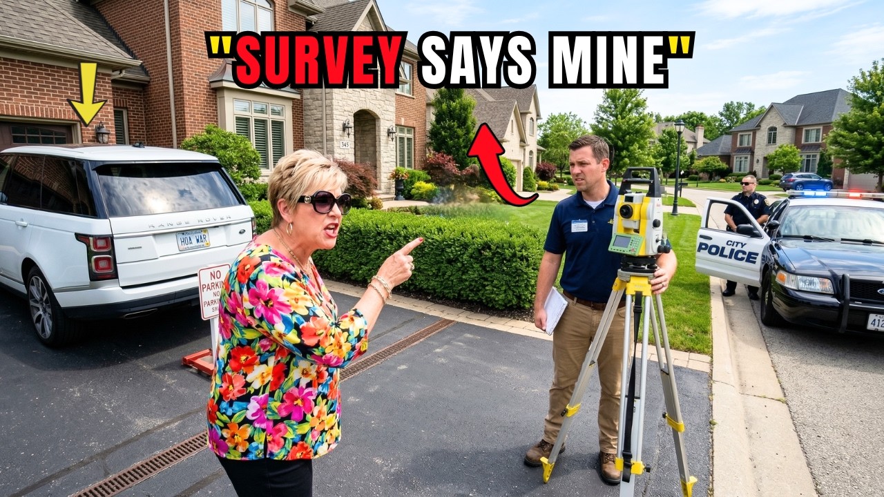 I Let Karen Think My Driveway Was Free Parking — One Survey Changed Everything