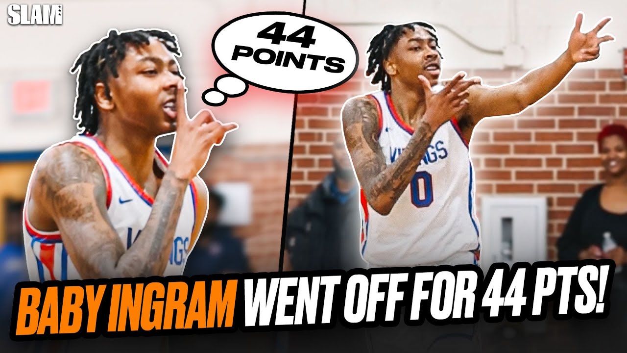 Duke Commit Isaiah Evans DROPS 44 POINTS 😈🚨 Baby Ingram Silenced The Crowd 🔥