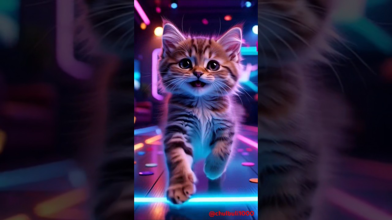 Cutest Dancing Cat on Earth 😍 