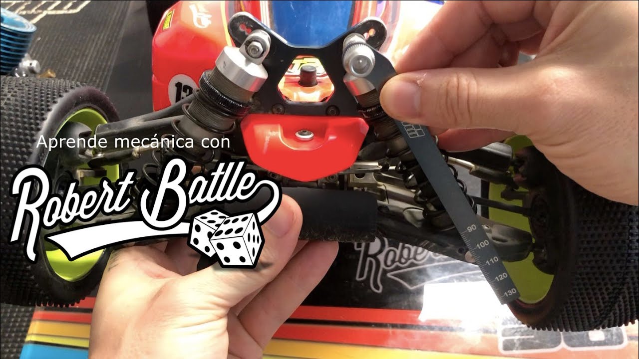 Robert Batlle tutorial - Recorridos y caídas de nuestro Mugen MBX8