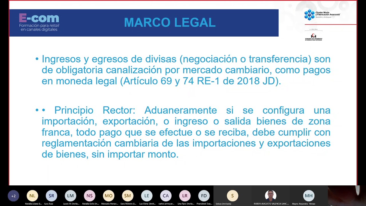 Régimen cambiario, impuestos y normatividad