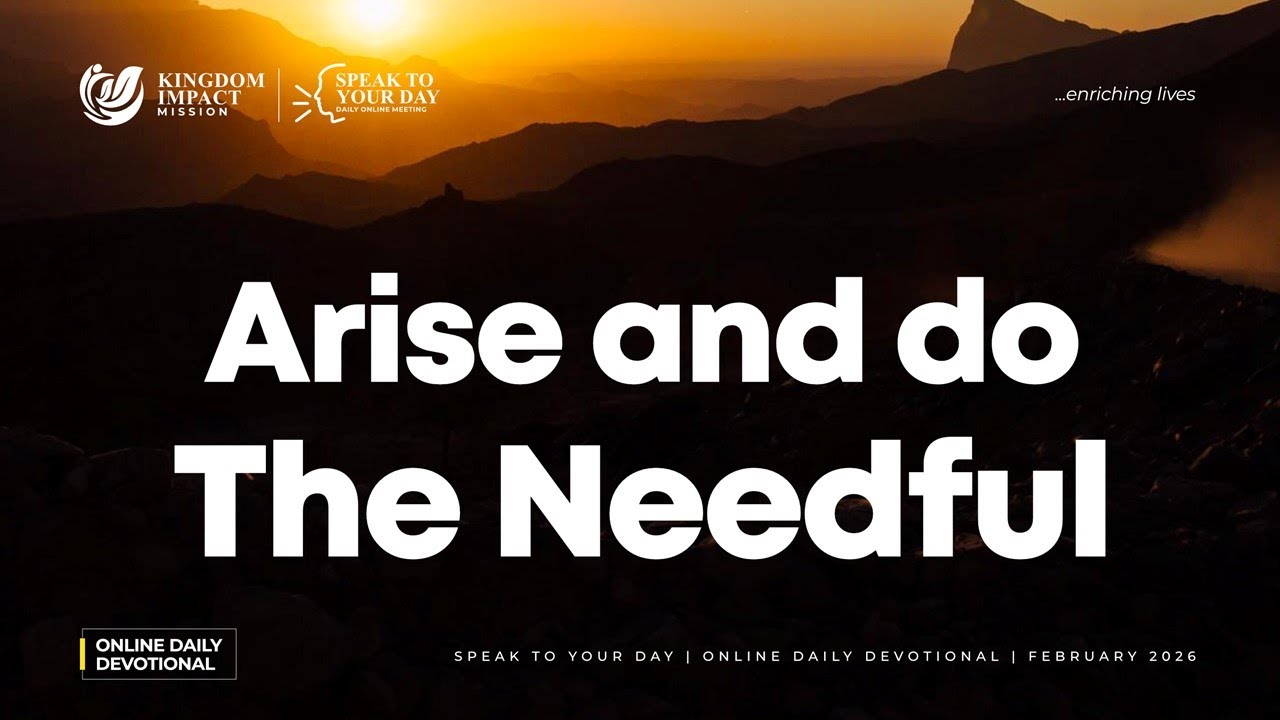 Morning Prayer: Speak to Your Day | Daily Devotional with Pastor Ojuh | Feb 24, 2026