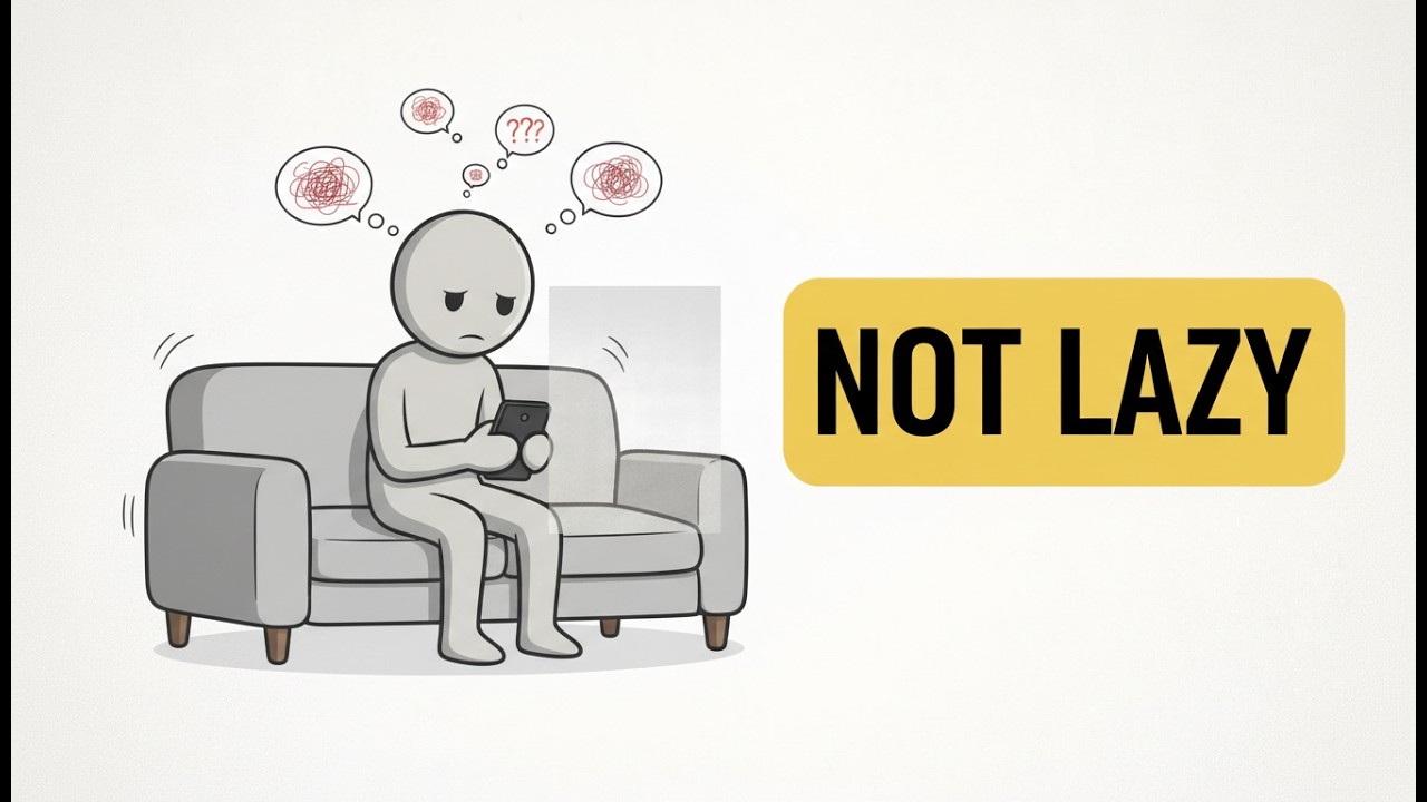 You're Not Lazy  You're Mentally Stuck