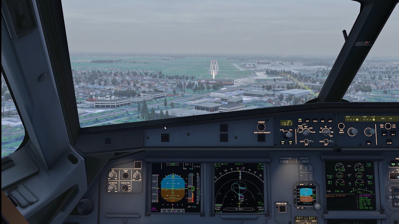 Toliss A319 Eurowings | Landung Bremen/EDDW mit Map Enhancement Pro + SayIntentions | X-Plane 12.4