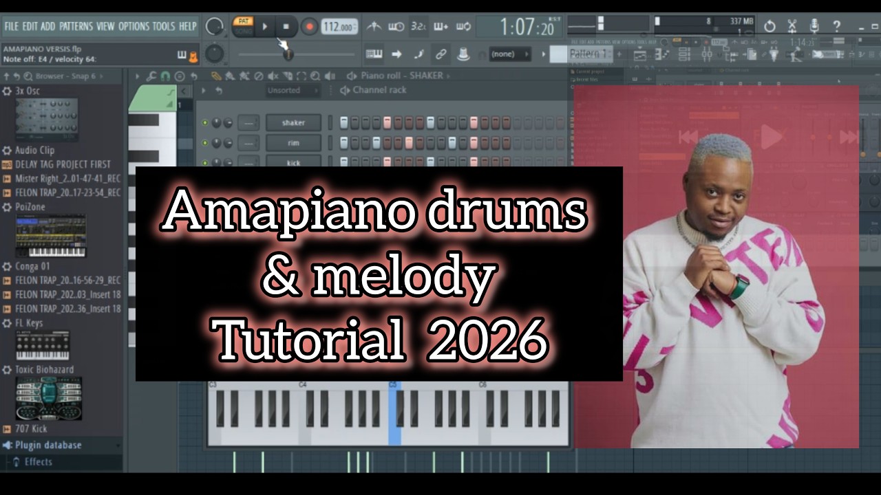 #Amapiano drums secrets revealed [COMPLETE GUIDE 2026]
