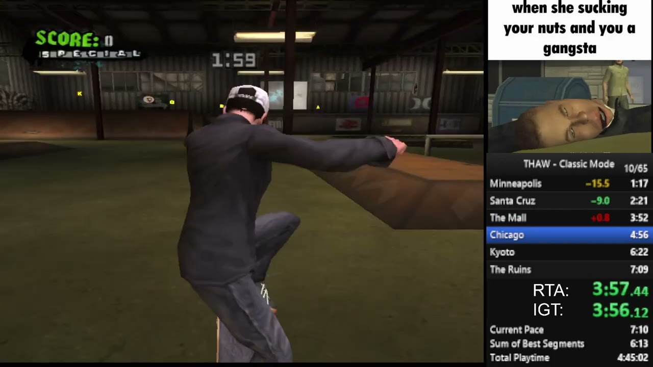 THAW Classic Any% 6:41