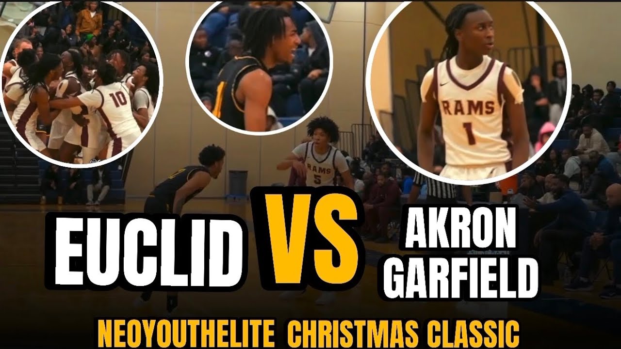 THIS GAME WENT DOWN TO A DOUBLE OT THRILLER🤯 Euclid Vs Akron- NEO CHRISTMAS CLASSIC