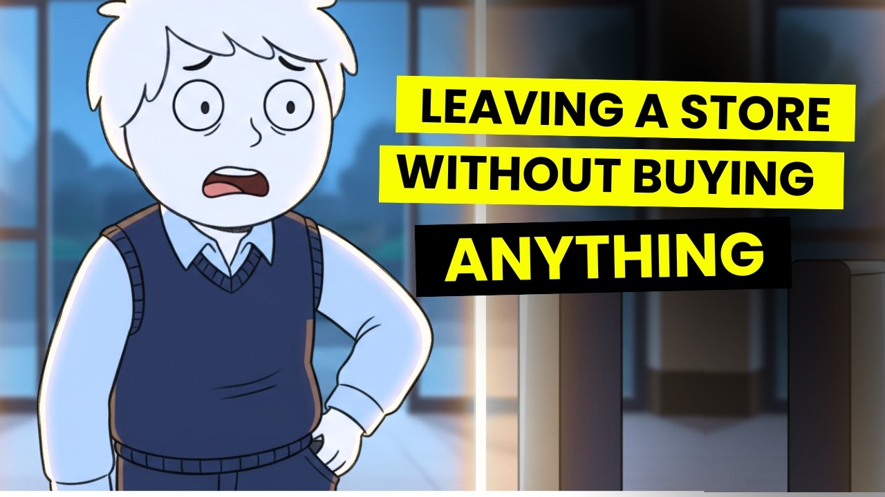 The Psychology of Leaving a Store Without Buying Anything