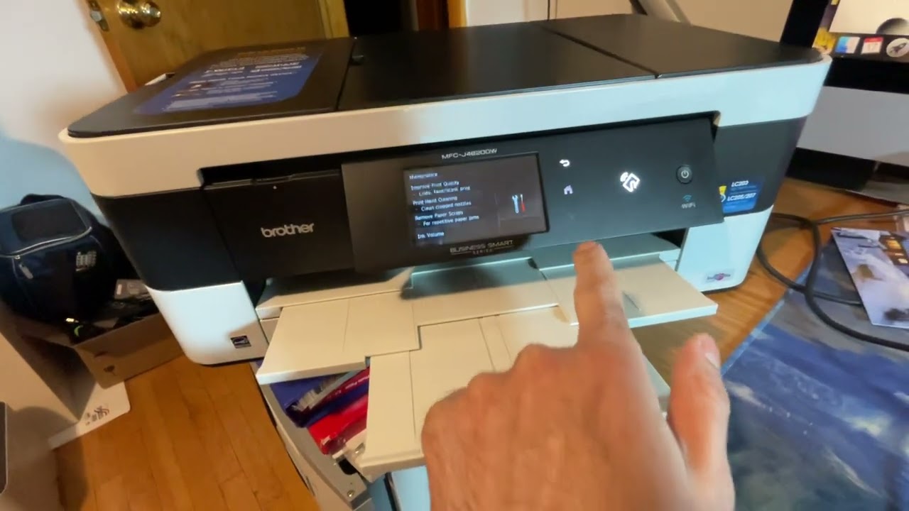 Brother MFC-J4620dw Business Smart Inkjet All-in-One with NFC & New-Ink-video