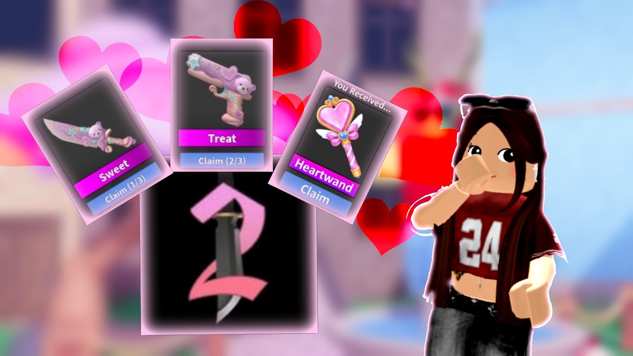 PLAYING THE MM2 VALENTINES UPDATE 💖