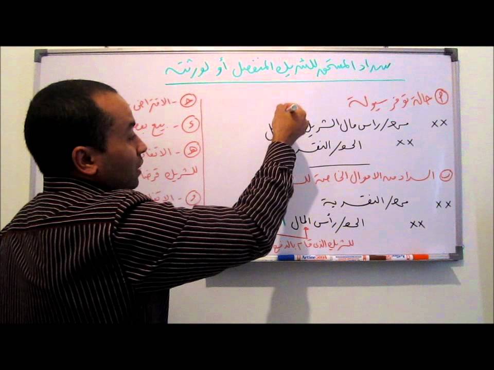 محاسبة شركات الأشخاص 21 - انفصال شريك