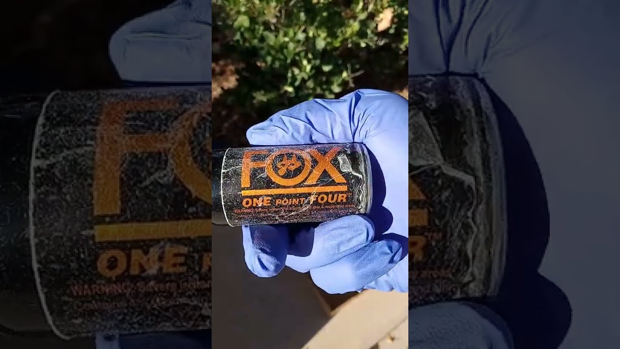 FOX 1.4 melts chunk of Styrofoam (TEST 3 - PART 1)