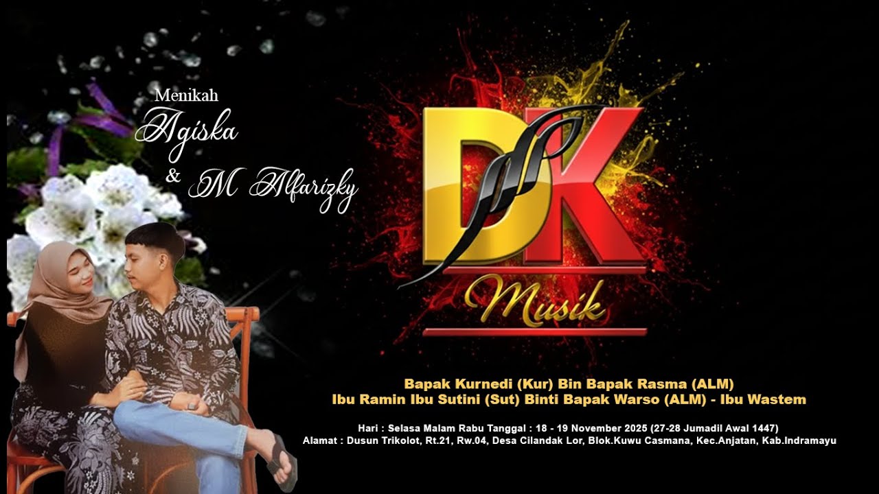 LIVE DK MUSIK ( Dewi Kirana Management ) 18 November 2025 Bpk Kurnedi  Ibu Ramin Ibu Sutini (Sut)