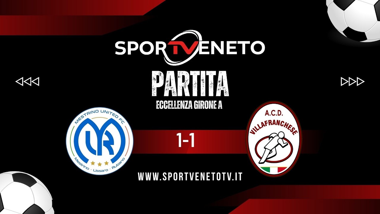 partita mestrino united vs villafranchese 1 1