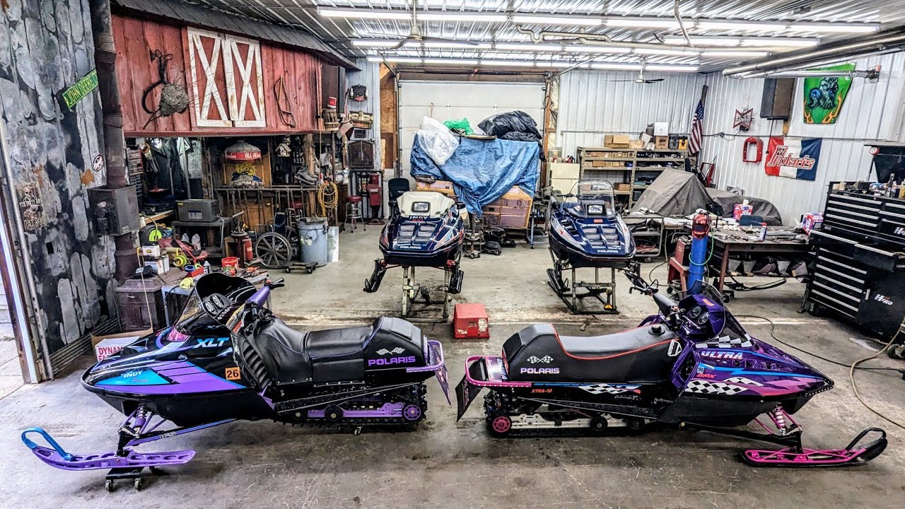POLARIS RXLs 650 X2 BARN FIND WILL THEY RUN