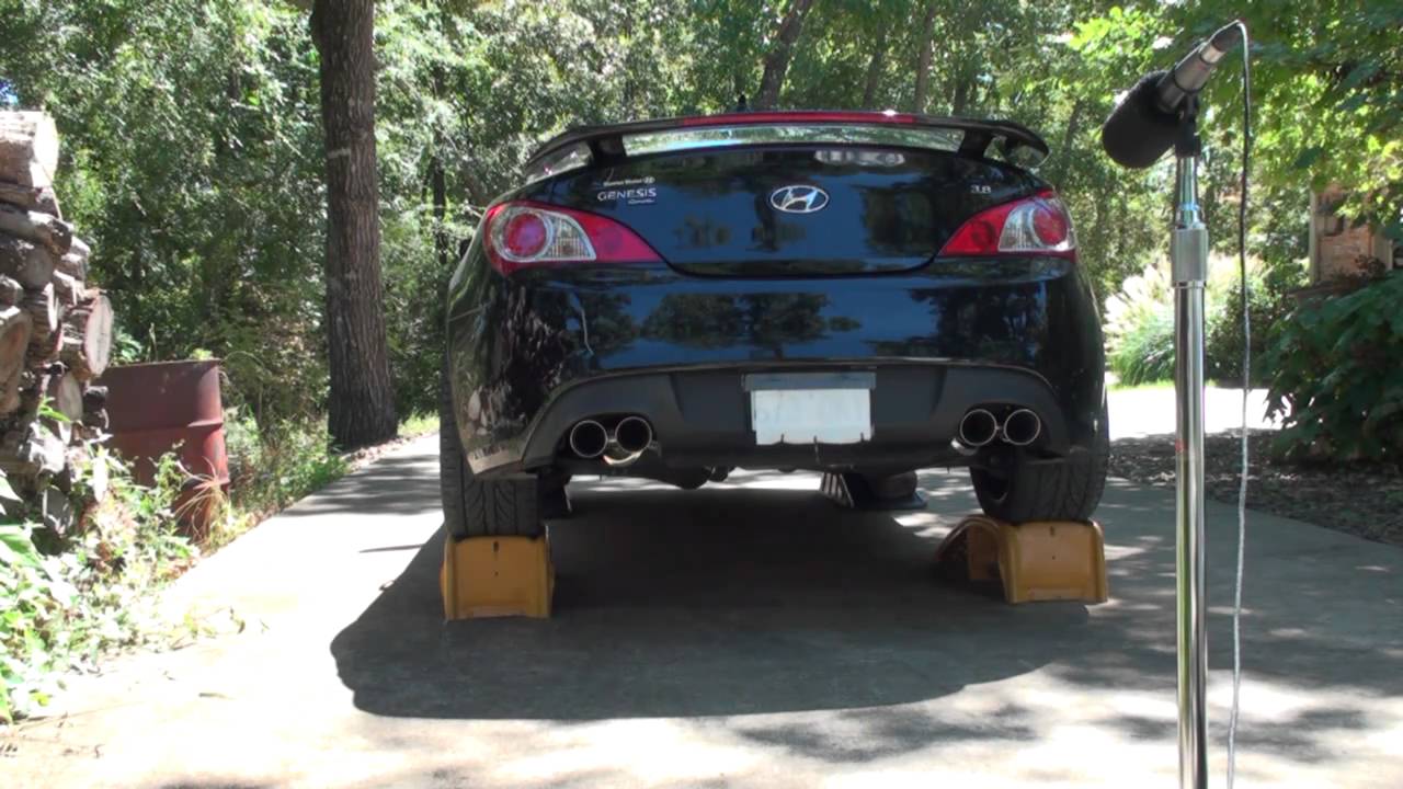 Stillen Cat-Back Exhaust 2010 3.8L Hyundai Genesis Coupe Review.mpg
