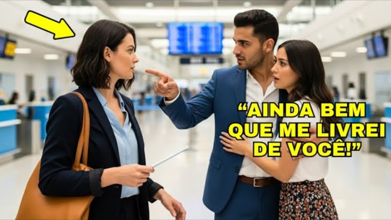 O ex-marido a humilhou no aeroporto… até um jatinho de 100 milhões pousar por ela
