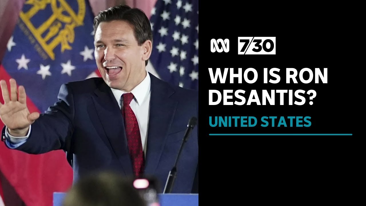 Ron DeSantis is widely considered the strongest Republican challenger to Donald Trump | 7.30