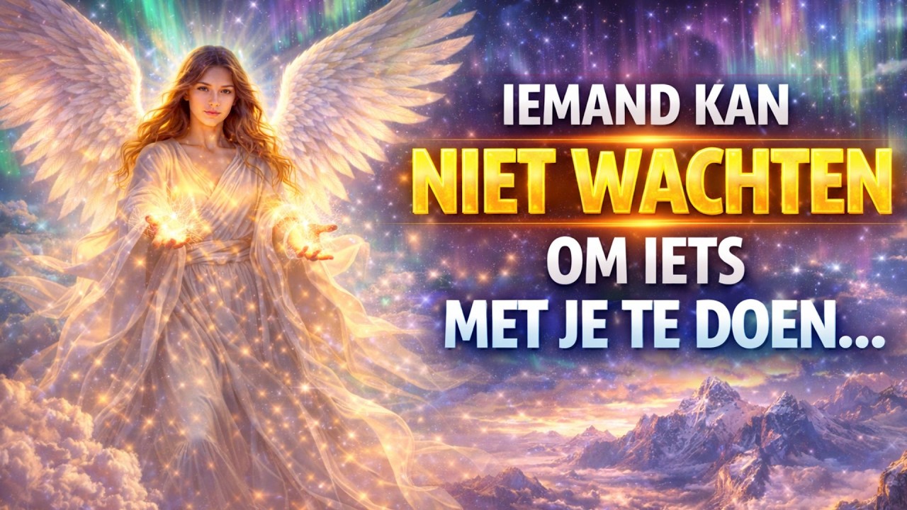 IEMAND KAN NIET WACHTEN OM IETS MET JE TE DOEN...