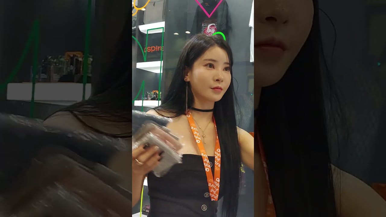 2023 vape Korea aspire 김라영, 강하빈모델🥰