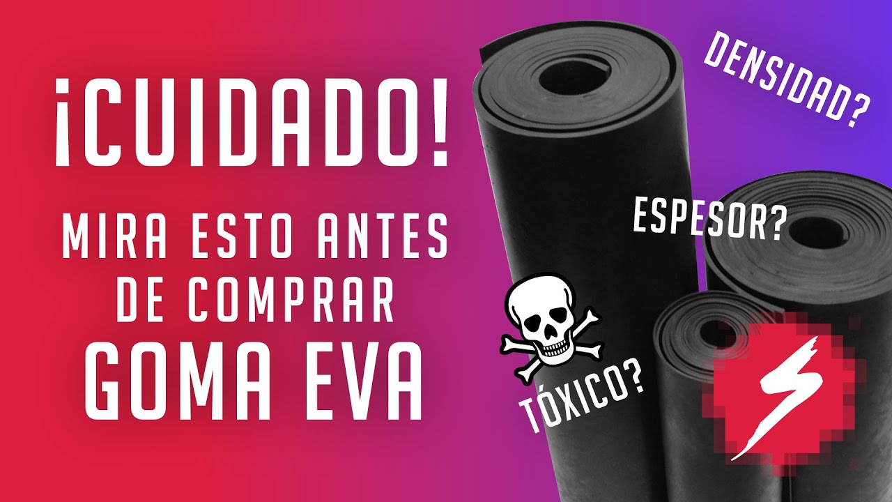 GOMA EVA / Foami: entendiendo la DENSIDAD, el GROSOR y la...TOXICIDAD? || #GomaEVA || Sekkei Cosplay