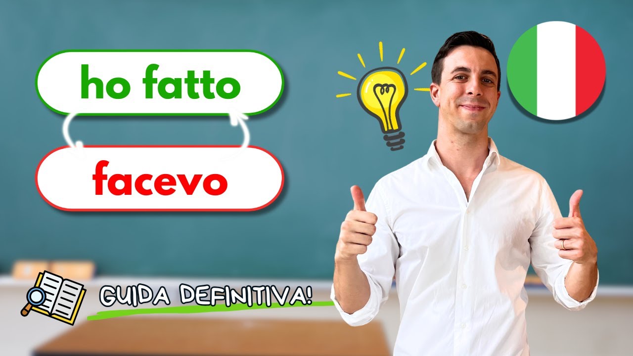 PASSATO PROSSIMO o IMPERFETTO? | Come usare questi tempi passati in italiano (+ PDF gratuito)