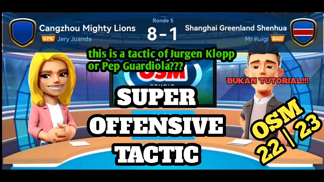 BIG WIN | Taktik osm 2022 super offensive