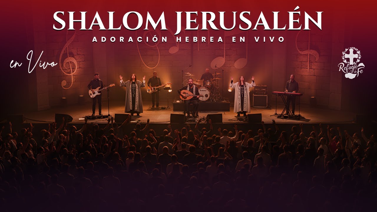 SHALOM JERUSALÉN – Adoración Hebrea en Vivo | Música Cristiana desde el Corazón de Israel