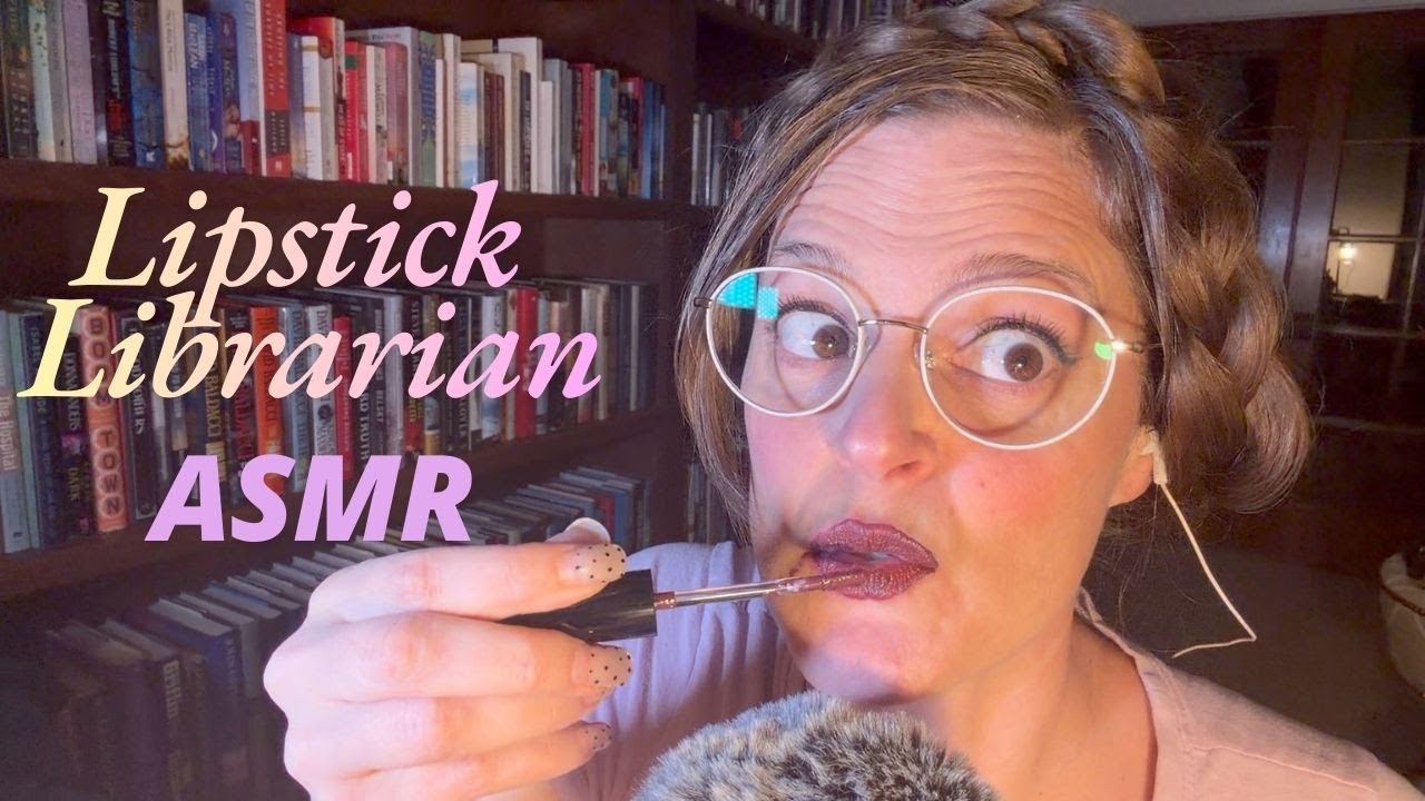 💄📚Lipstick Librarian Pairs the Perfect Book to the Lipstick it Inspires | Soft-spoken ASMR Roleplay
