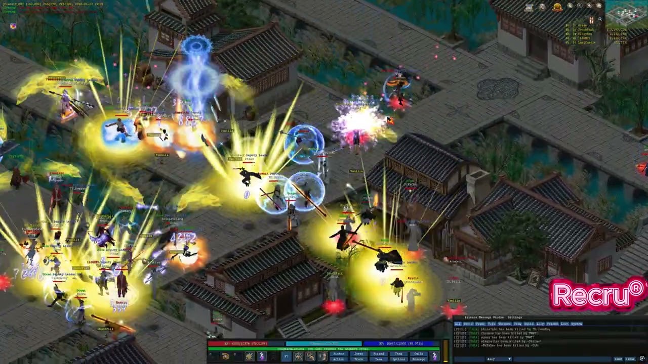 Conquer Online Classic Bird İsland City War ( Arabian Nights ) Let's dance