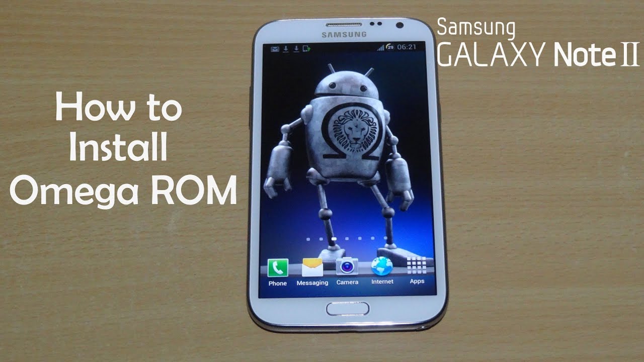 Omega ROM for Galaxy Note 2 (Note II) GT-N7100 - How to Install - Cursed4Eva