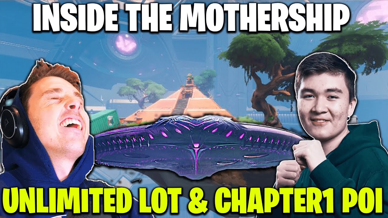 Streamers React To Fortnite 17.10 Update And Get Inside The MotherShip