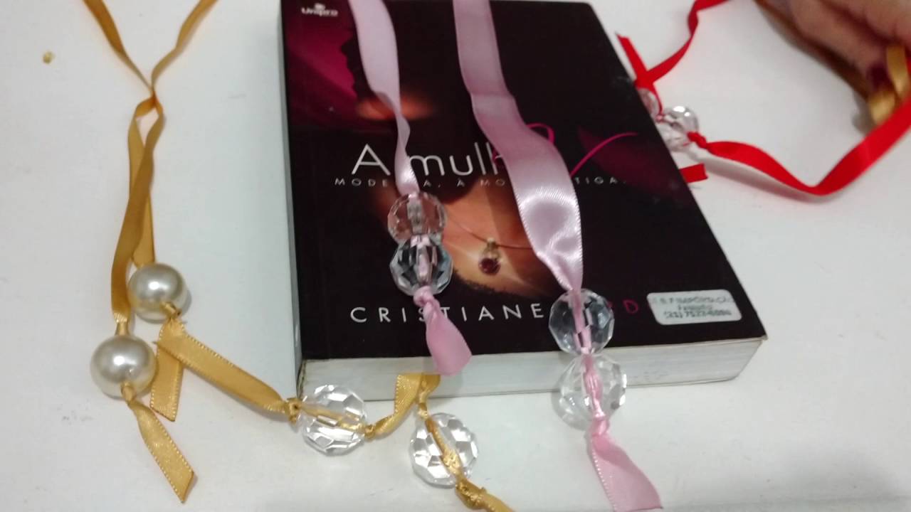 Aula 67- Como fazer um marcador de livros e embalagen para presente!
