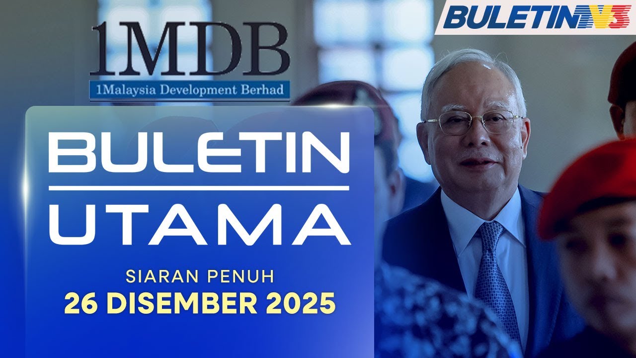 1MDB: Najib Bersalah 25 Pertuduhan Salah Guna Kuasa | Buletin Utama, 26 Disember 2025