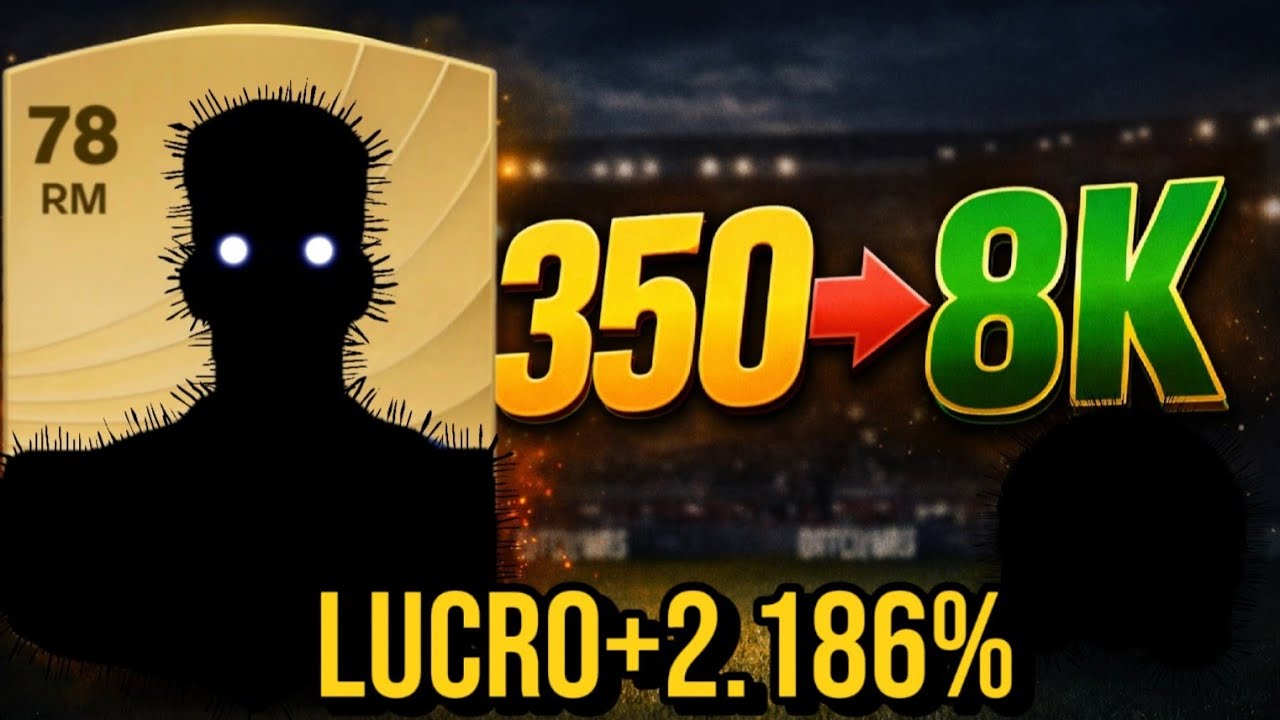 INVESTI 350 COINS E VENDI POR 8.000 😱 (+2.186% DE LUCRO!)