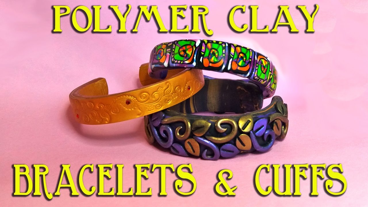 Polymer Clay Bracelets Tutorial (plus EasyCuffs Product Review)