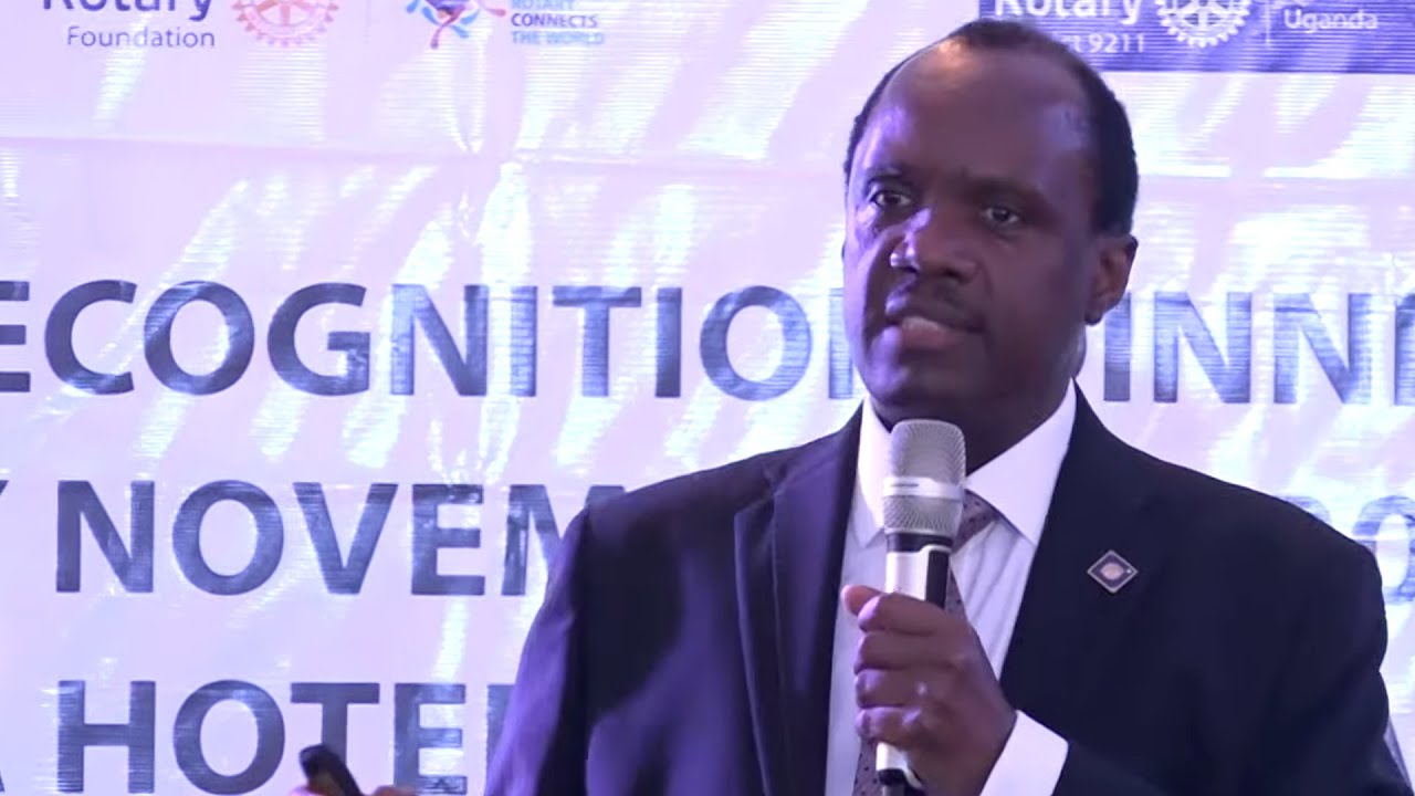Dr Patrick Bitature Presentation at the TRF Dinner 2019-2020