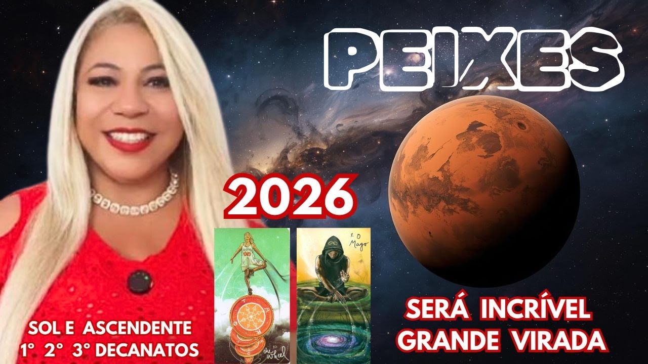PEIXES ♓️2026 INCRÍVEL GRANDE VIRADA. COMEÇA ALGO QUE TRAZ DINHEIRO FAMA SUCESSO SENSACIONAL