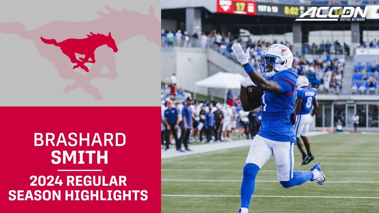 Brashard Smith 2024 Regular Season Highlights | SMU Running Back